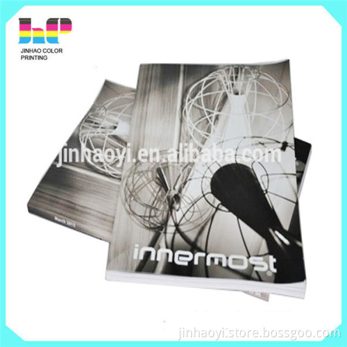 China Printing Factory Print perfect binding full color catalogue with flap
